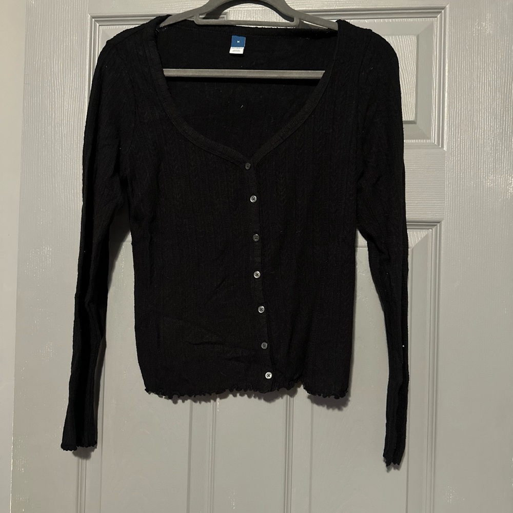 Old Navy Classic Black Cardigan